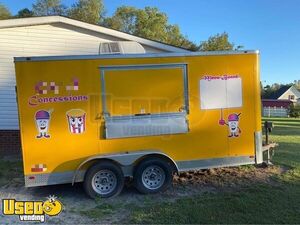2018 Freedom 7' x 14' Shaved Ice and Popcorn Concession Trailer