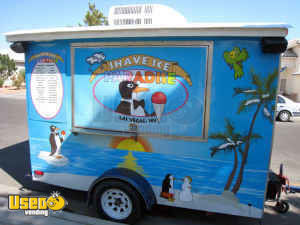 Shaved Ice Concession Trailer