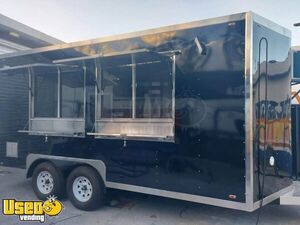 New - 2022 8.5' x 16' Kitchen Food Trailer | Mobile Food Unit