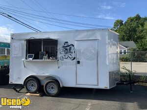 2020 7' x 16' Lightly Used Coffee Vending Trailer / Mobile Cafe Unit