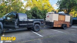 2005 Cargo Concession Trailer with Chevy Pick-Up Truck | Mobile Street Vending Unit