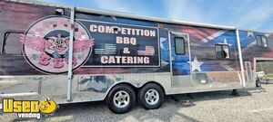 2004 - 8' x 34' Forest River RV Work & Play 34FK Conversion BBQ Smoker Catering Trailer w/ Bathroom