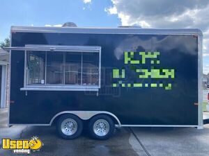 2017 16' Kitchen Food Concession Trailer with Fire Suppression System