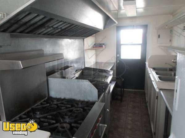 38' x 7.5' BBQ Concession Trailer