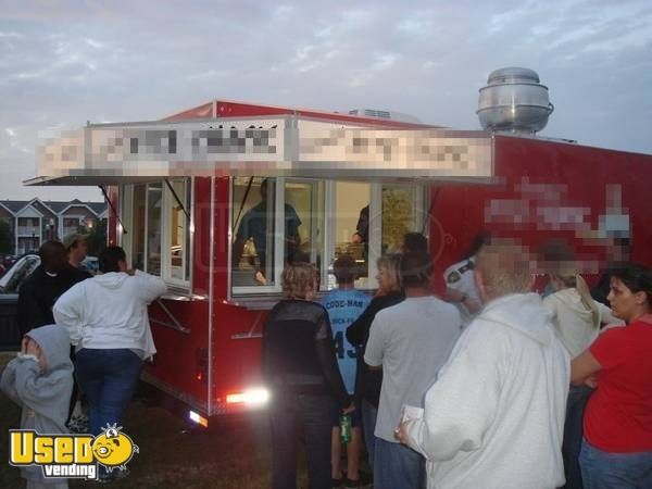 8.5' x 18' Food Concession Trailer