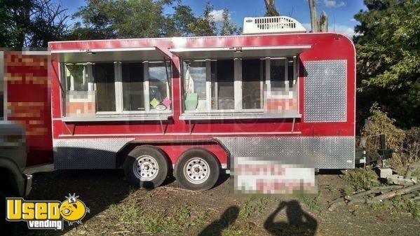 7' x 16' Food Concession Trailer