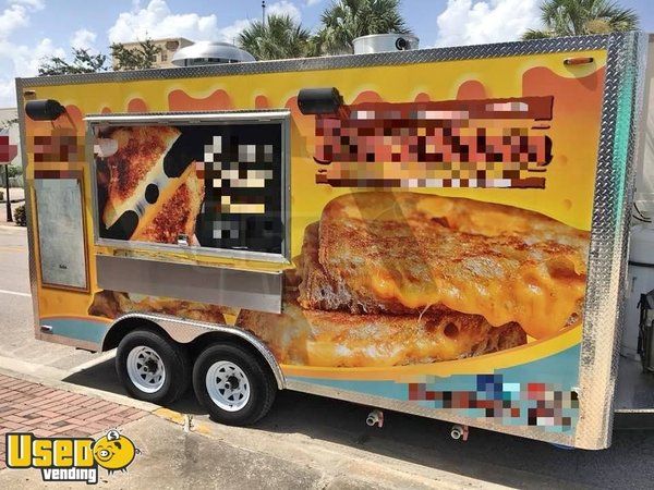2016 - 8' x 16' Food Concession Trailer