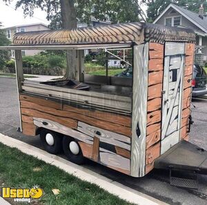 Very Cute 2016 Used Street Food Kitchen Concession Trailer