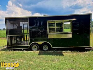 2021- Diamond Cargo 8.5'    22' Barbecue Food Concession Trailer with Screened Porch
