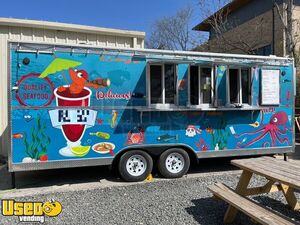 NICE 2021 8' x 20' Kitchen Food Concession Trailer with Pro-Fire Suppression