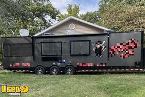 Well Equipped - 2021 8' x 35' Barbecue Food Trailer | Food Concession Trailer
