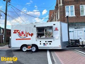 2021 8' x 16' Kitchen Food Trailer with Fire Suppression System