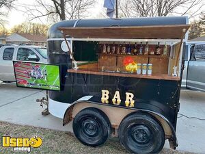 Converted - Mobile Bar Horse Trailer | Compact Bar on Wheels