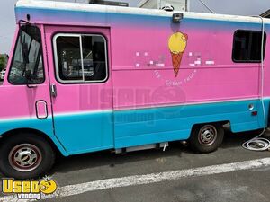 Well-Maintained Chevrolet P30 Shave-Ice & Ice Cream Truck with HCD Insignia