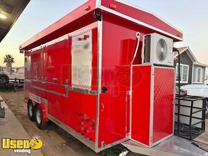 Well Equipped - 2025 8' x 16'  Kitchen Food Concession Trailer