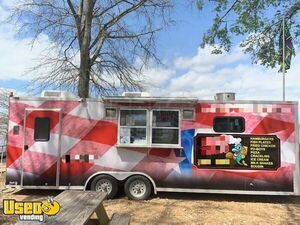 Well Maintained 2004 8' x 24' Kitchen Food Trailer | Concession Food Trailer