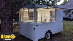 Basic Mobile Concession Trailer / Ready to Furnish Used Mobile Vending Unit