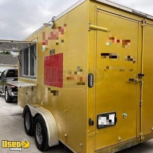 2020 7' x 14' Kitchen Food Trailer Mobile Food Unit