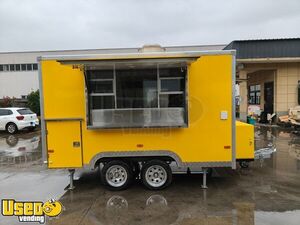 2025 8' x 12' Kitchen Food Concession Trailer with Pro Fire System
