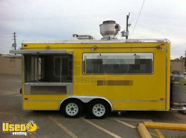 2007 - 16.5' x 8'  Food Concession Trailer