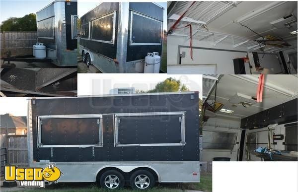 8' x 16' Food Concession Trailer