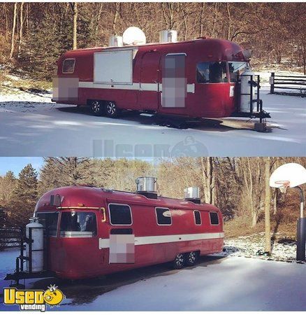 Vintage Airstream Mobile Kitchen Food Concession Trailer