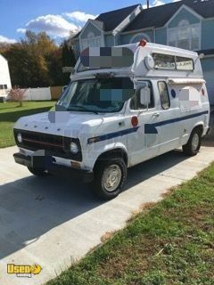 Vintage 1977 Ford Ice Cream Truck