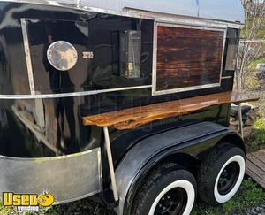 Vintage 7.5' x 10.5' Horse Trailer Mobile Bar Conversion