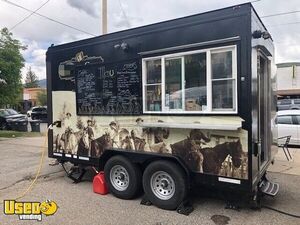 2021 7' x 14' Coffee Concession Trailer | Mobile Espresso Trailer