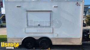 2022 8' x 14' Mobile Kitchen Food Concession Trailer with Pro-Fire System