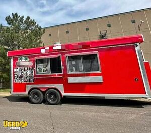 2023 8' x 20' Kitchen Food Concession Trailer with  Fire Suppression System