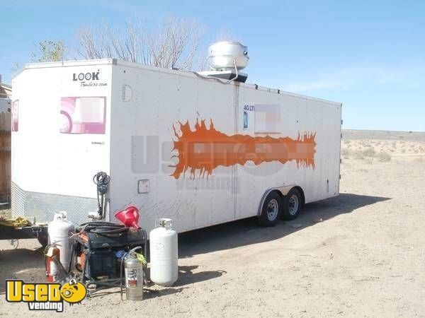 2013 24' x 8.5' Mobile Kitchen Concession Trailer