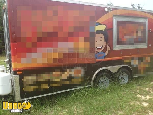 8.5' x 16' Food Concession Trailer