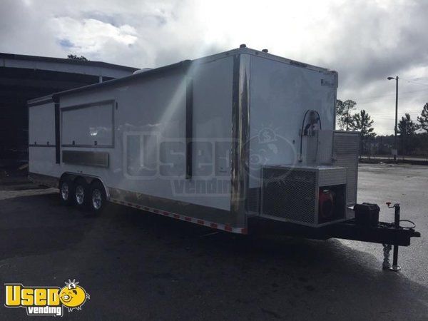 2018 - 8.5' x 35' BBQ Concession Trailer Mobile Kitchen