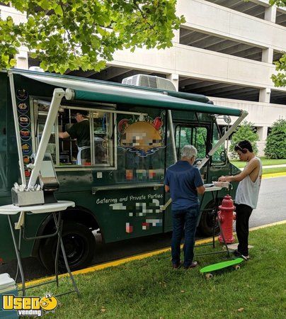 All Electrical 18.5' Diesel GMC P30 Food Truck Taqueria / Kitchen on Wheels