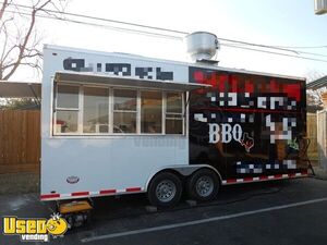 2010 - 8.5' x 20' Mobile Kitchen Food Concession Trailer w/ Stainless Steel Equipment