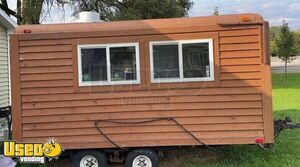 Rustic 7' x 12.5' Mobile Food Unit / Used Concession Trailer