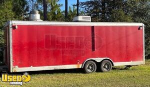 2010 Wells Fargo 6' x 24' Mobile Kitchen / Street Food Concession Trailer