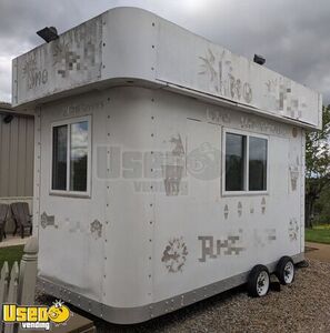 7' x 14' Used Shaved Ice Concession Trailer / Snowball Concession Trailer
