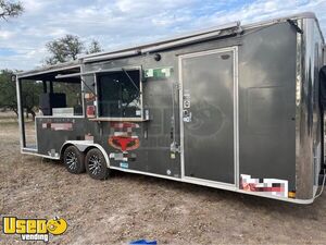2019 Continental Barbecue Food Trailer with Porch | Concession Food Trailer