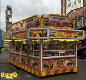 Otterbacher 8' x 23' Carnival-Style Fair Food Concession Trailer