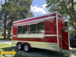 Well Equipped 2021 - 8' x 16' Kitchen Food Concession Trailer