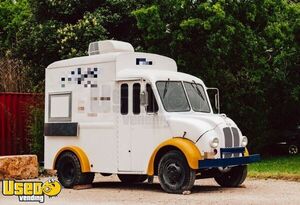 Vintage - 1964 Ice Cream Concession Truck Mobile Vending Unit