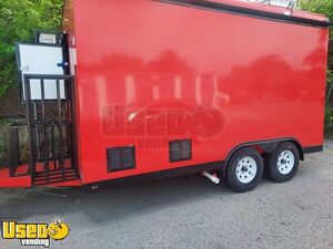 2024 Double Axle Kitchen Food Concession Trailer Mobile Vending Unit