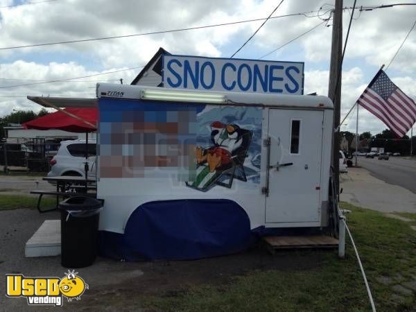 Used 12' Snow Cone Trailer