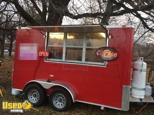 2015 - 7' x 12' Food Concession Trailer