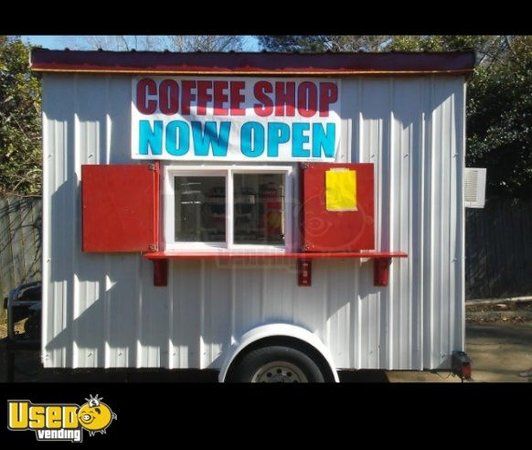 2016 - 6' x 10' Shaved Ice / Coffee Concession Trailer