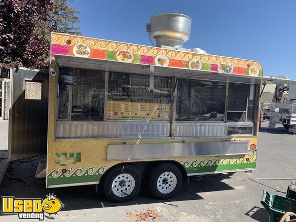 Very Clean 2017 - 8.5' x 14' Street Food Concession Trailer