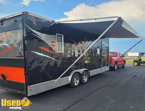 2013 - 8' x 24' Lark Basic Concession Trailer with Bathroom and New Interior