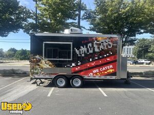 2021 8' x 16' Kitchen Food Trailer with Fire Suppression System  | Concession Trailer